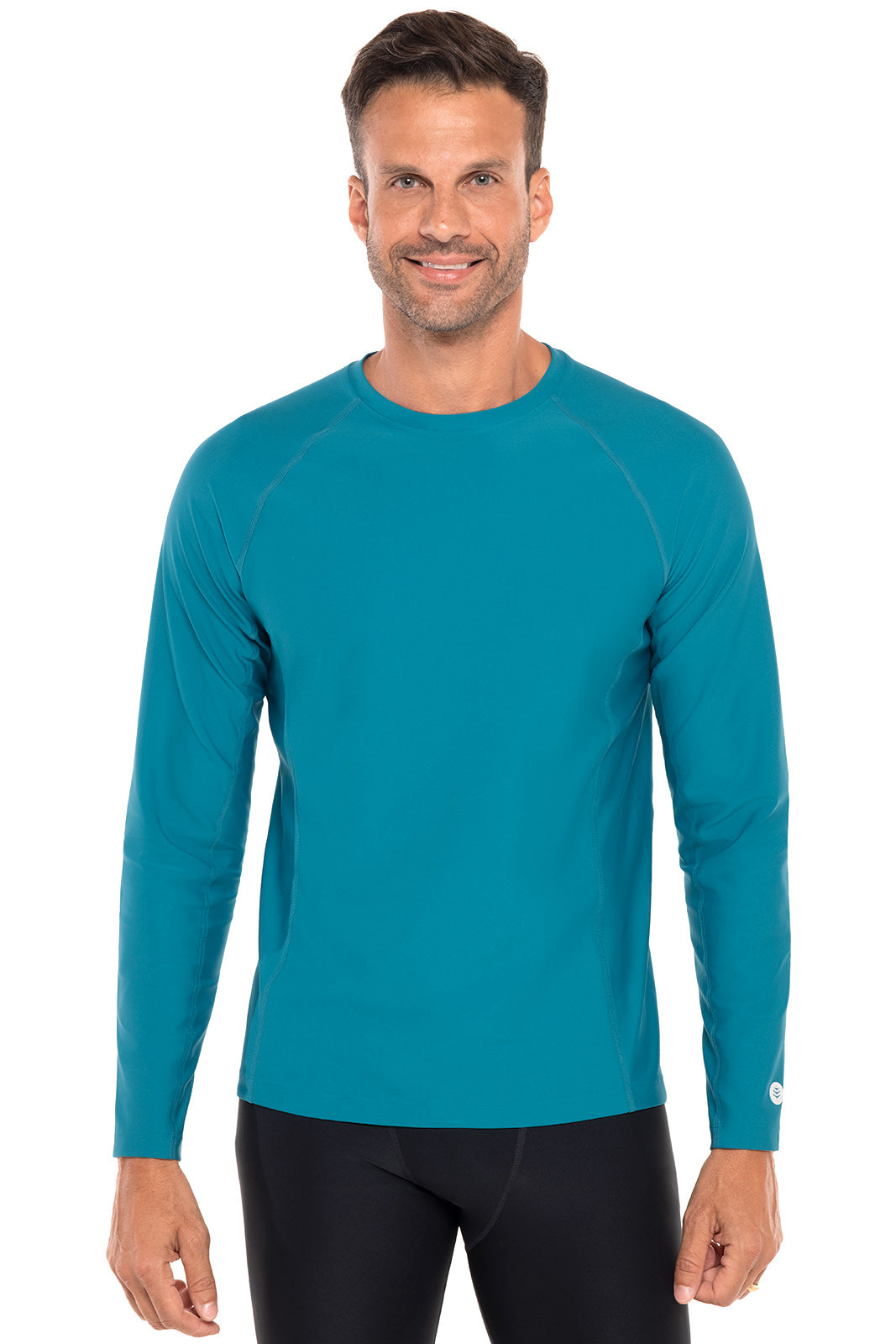 Mens Hightide Long Sleeve Swim Shirt Upf 50 Coolibar