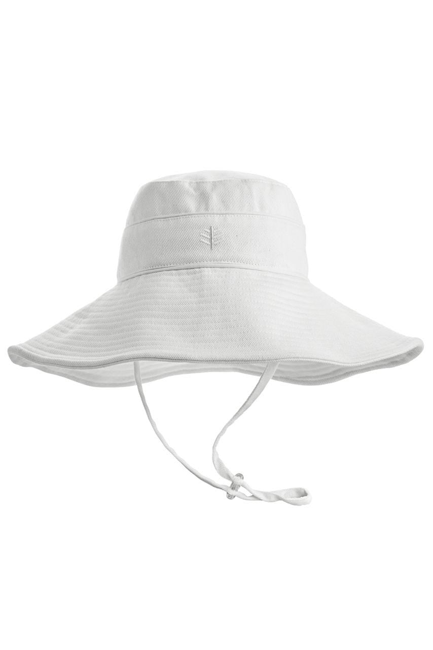 Coolibar UPF 50+ Girl's Sand Castle Sun Hat - Sun Protective