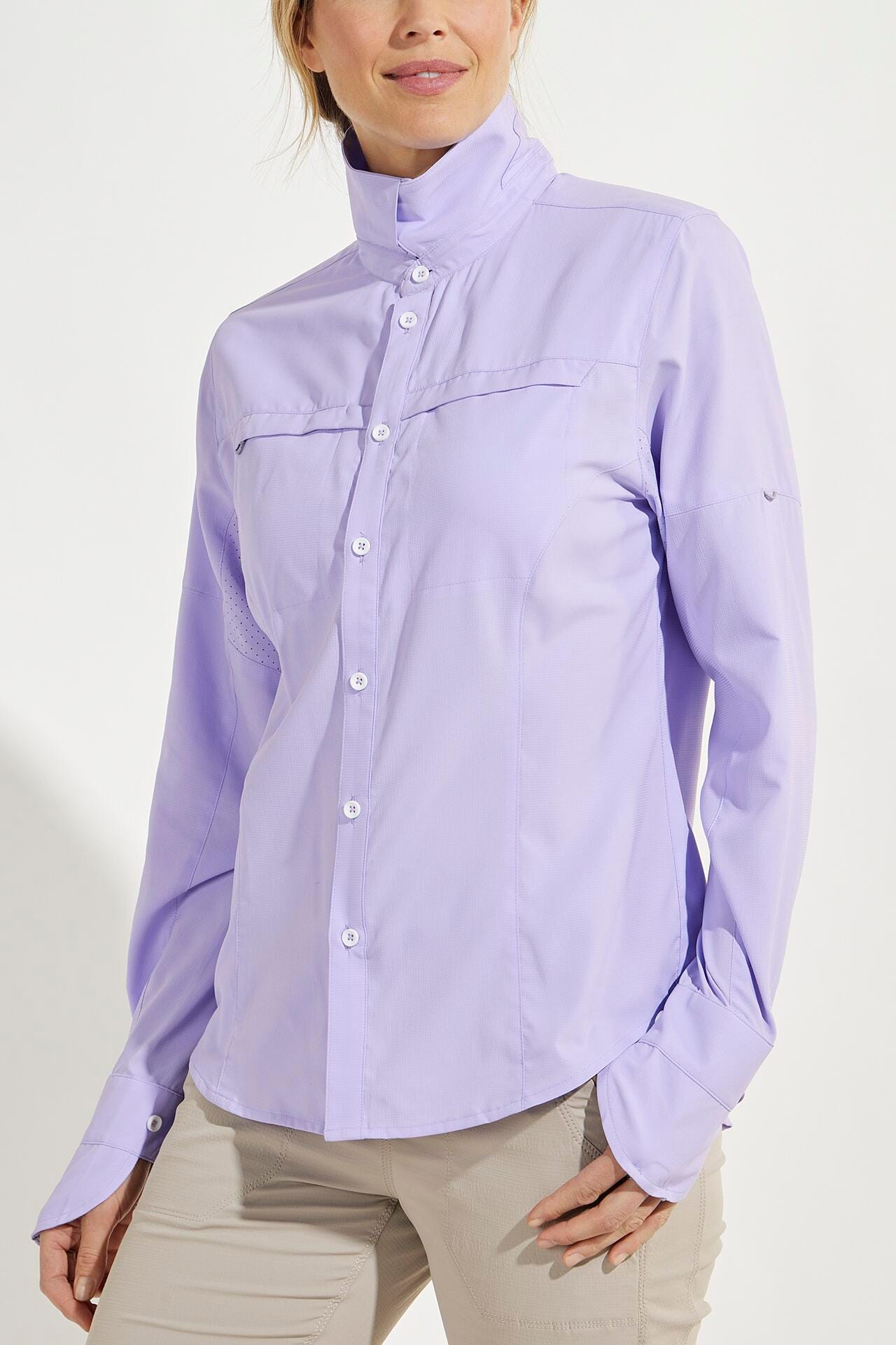 Women SeaGuard™ Custom Fishing Shirt Long Sleeve UPF 50+
