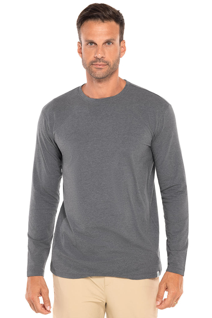 Men's Morada Everyday Long Sleeve T-Shirt | Charcoal