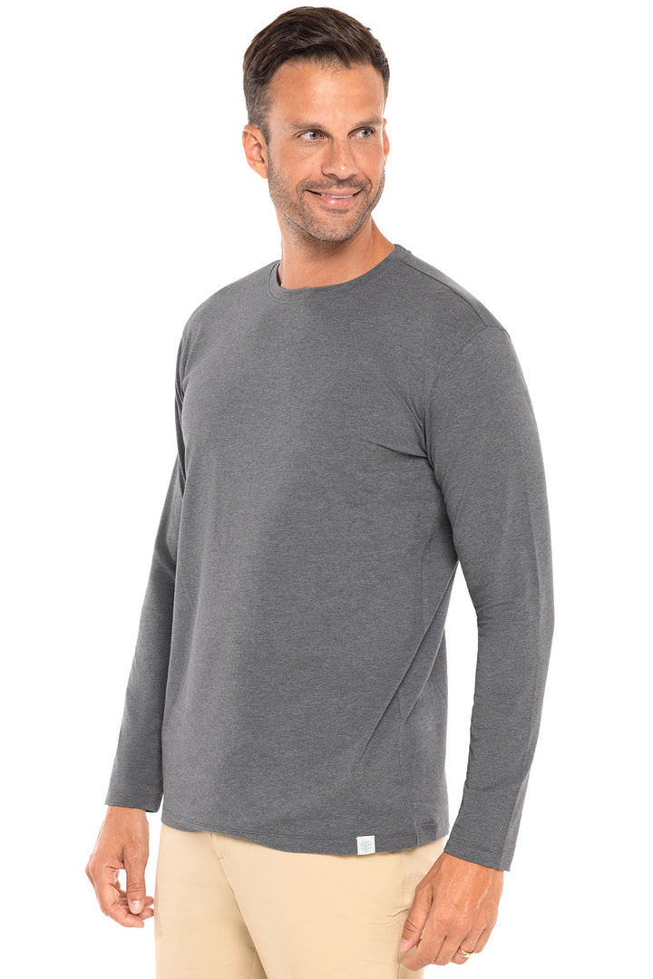 Men's Morada Everyday Long Sleeve T-Shirt | Charcoal