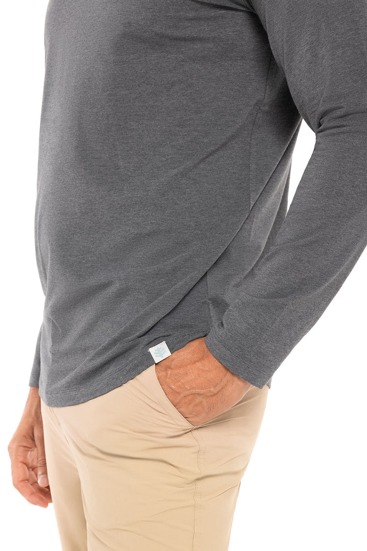 Men's Morada Everyday Long Sleeve T-Shirt | Charcoal