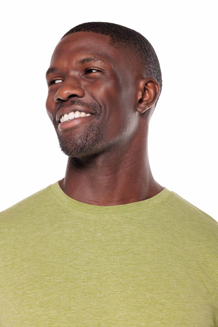 Men's Morada Everyday Long Sleeve T-Shirt | Willow Green Heather