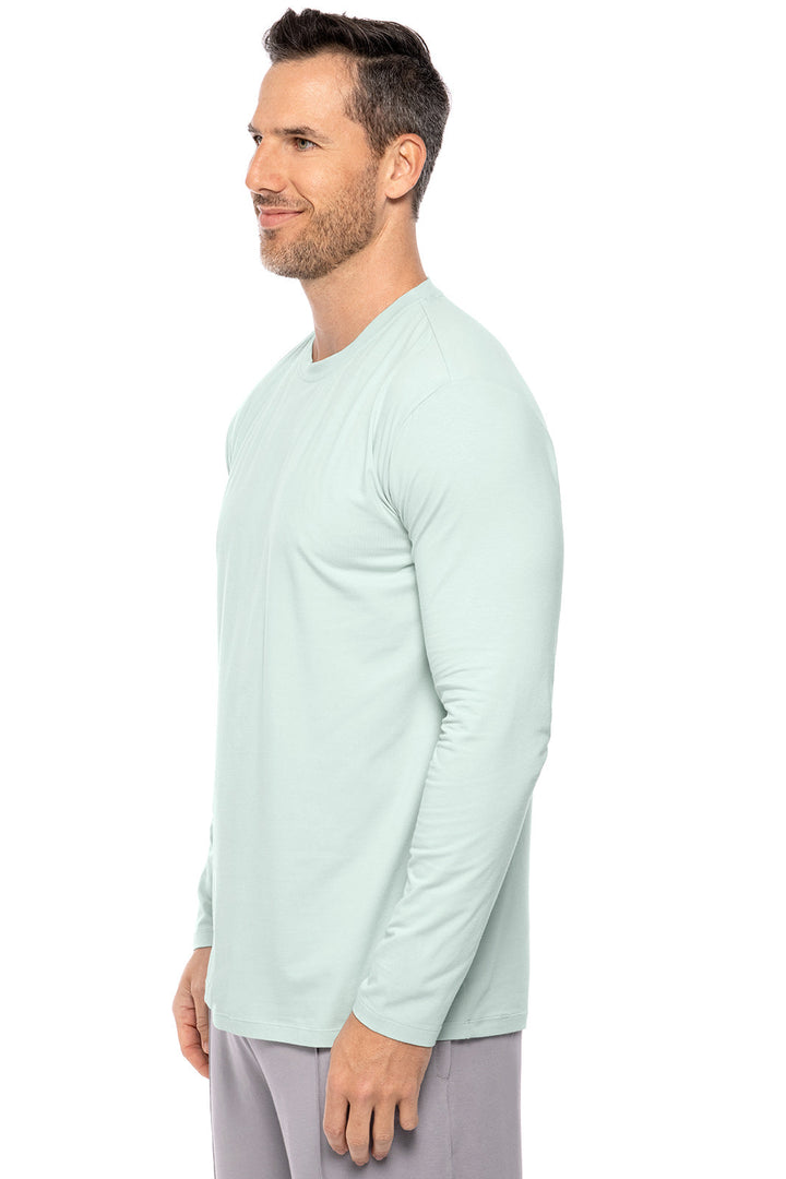 Men's Morada Everyday Long Sleeve T-Shirt | Misty Aqua