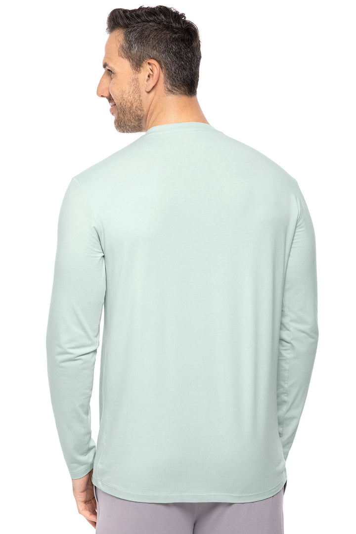 Men's Morada Everyday Long Sleeve T-Shirt | Misty Aqua