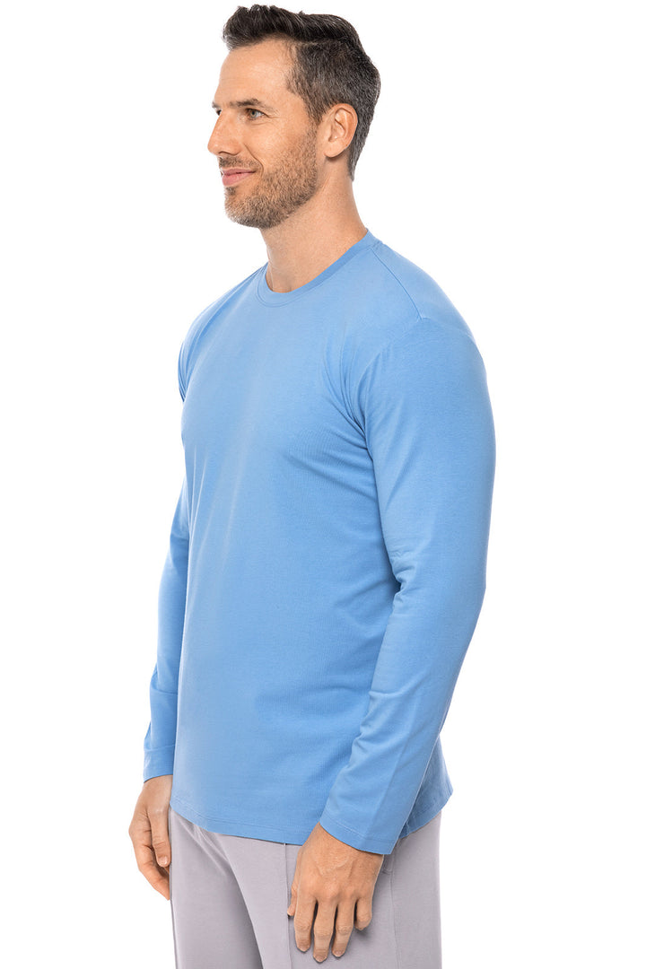 Men's Morada Everyday Long Sleeve T-Shirt | Clear Sky Blue