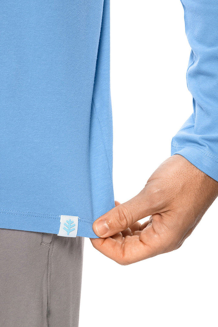 Men's Morada Everyday Long Sleeve T-Shirt | Clear Sky Blue