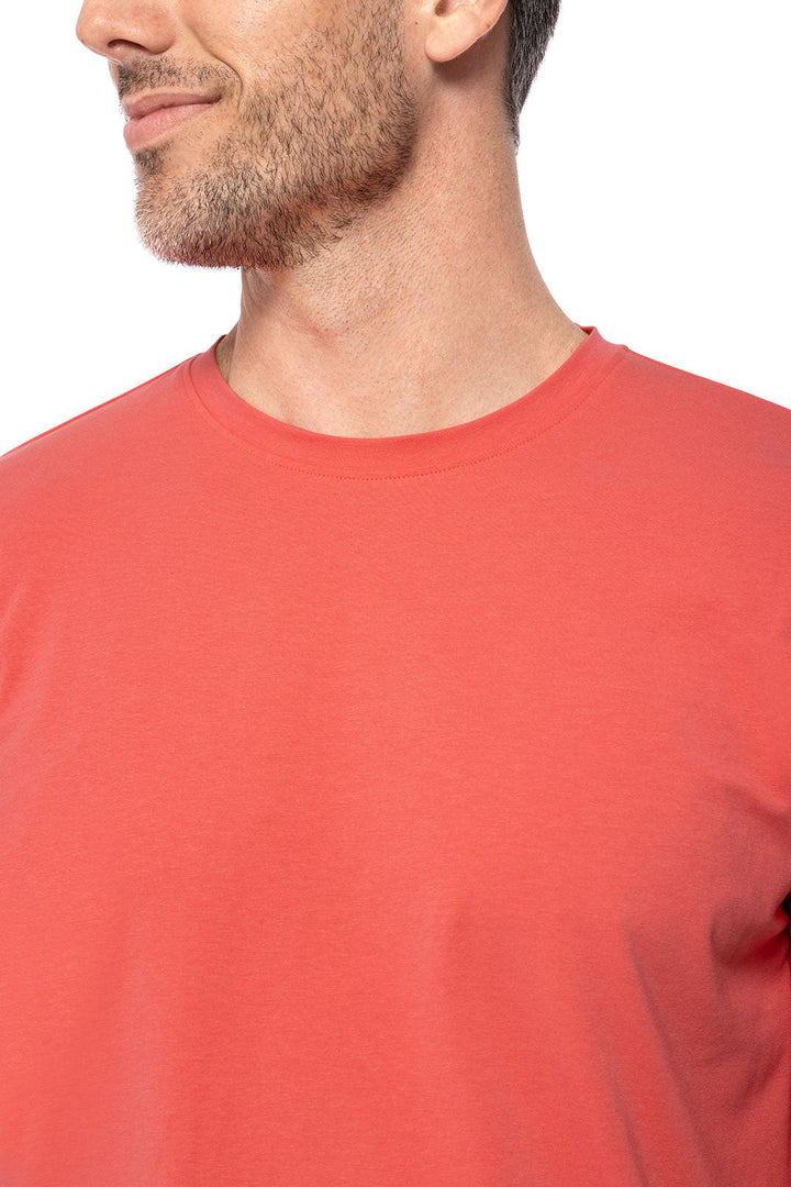 Men's Morada Everyday Long Sleeve T-Shirt | Vivid Coral