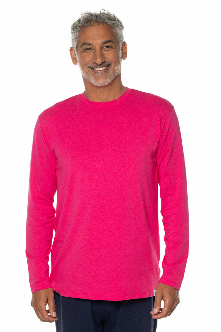 Men's Morada Everyday Long Sleeve T-Shirt | Magnolia Pink