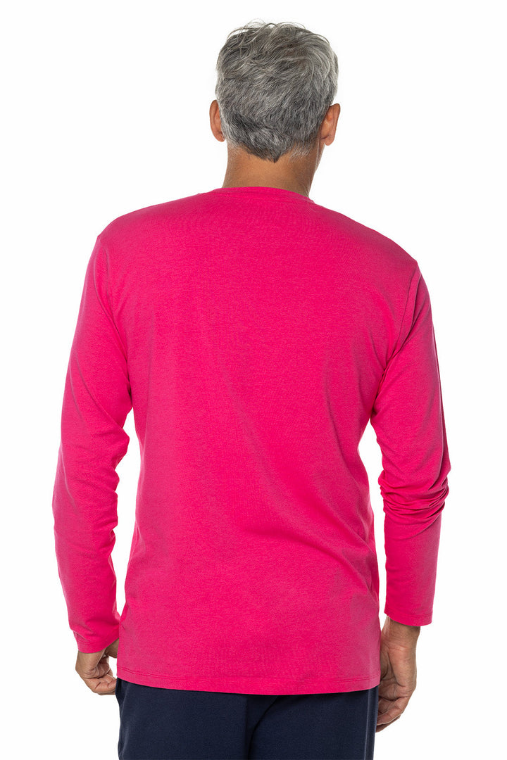 Men's Morada Everyday Long Sleeve T-Shirt | Magnolia Pink