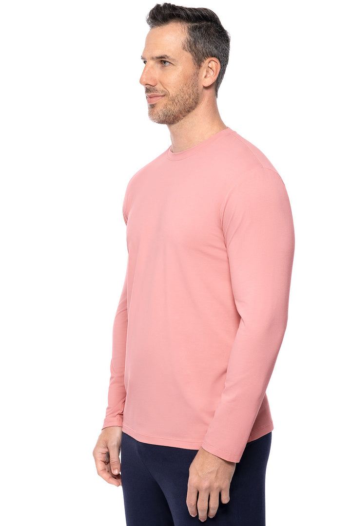 Men's Morada Everyday Long Sleeve T-Shirt | Peachy Pink