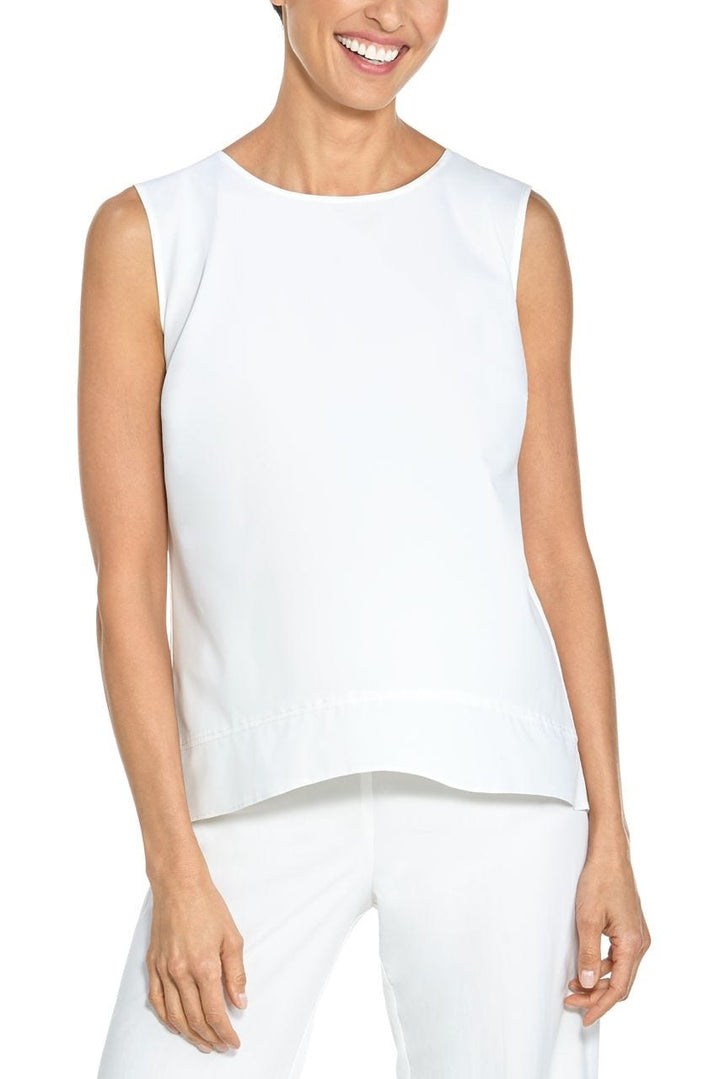 Women's St. Tropez Swing Tank Top | White