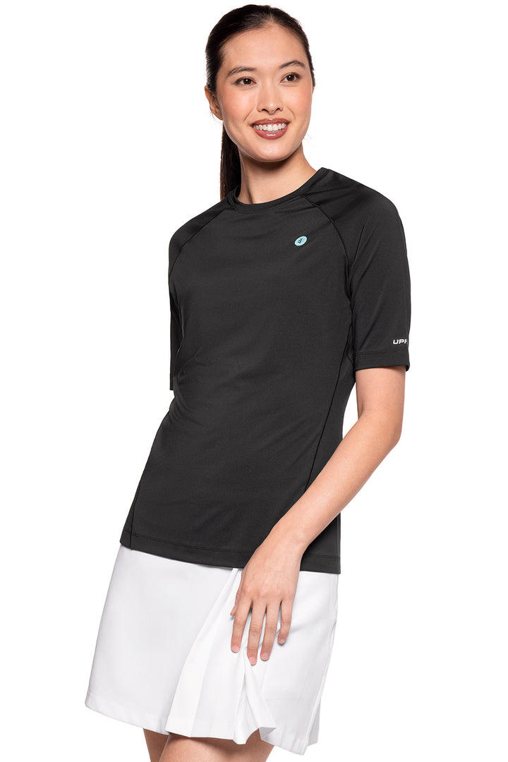 Women's Devi Short Sleeve Fitness T-Shirt | Black