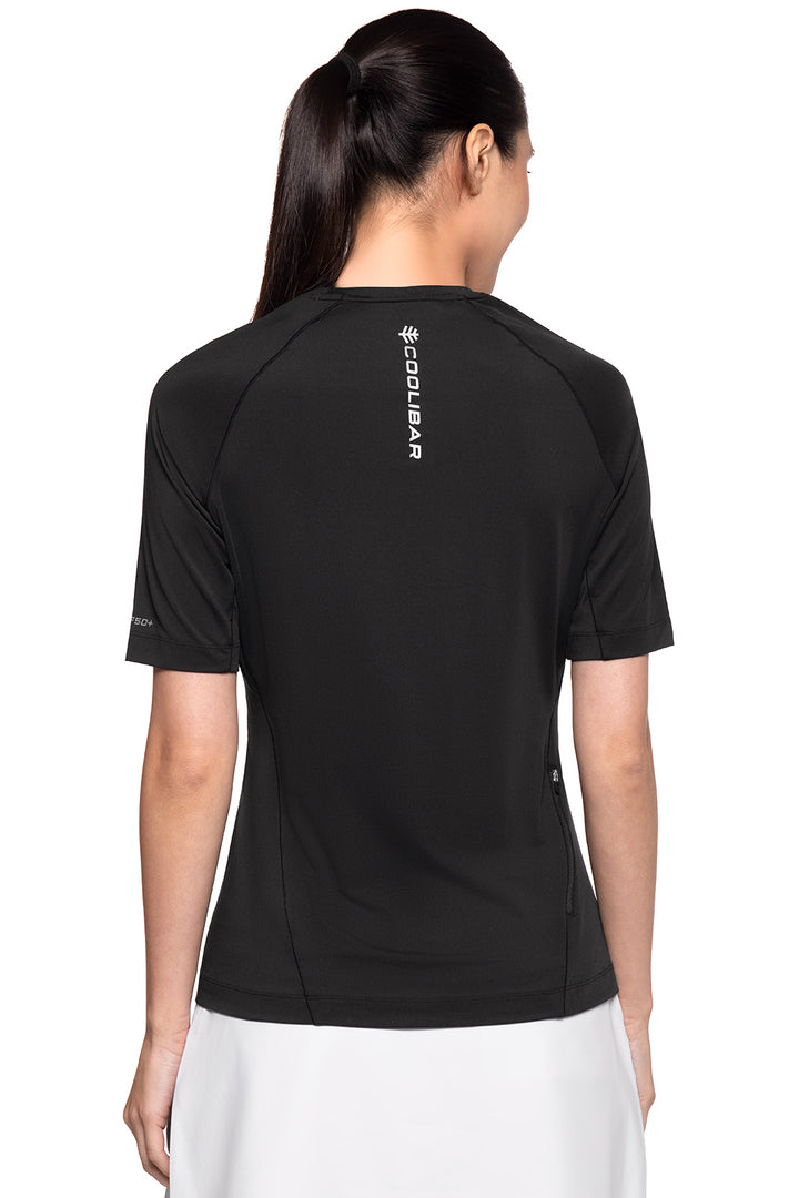 Women's Devi Short Sleeve Fitness T-Shirt | Black