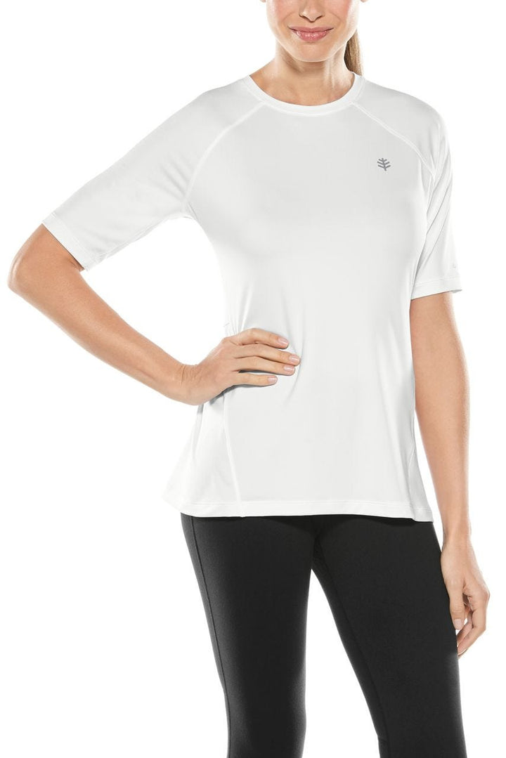 Women's Devi Short Sleeve Fitness T-Shirt | White