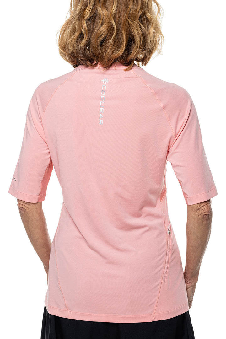 Women's Devi Short Sleeve Fitness T-Shirt | Peachy Pink