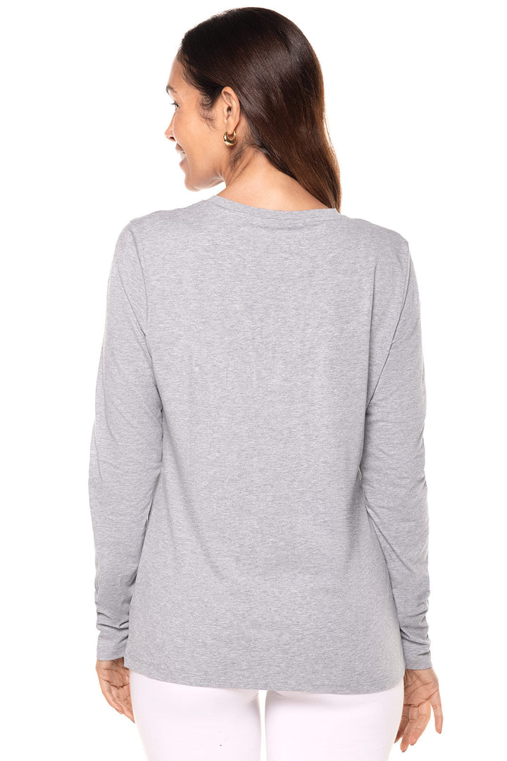 Women's Morada Everyday Long Sleeve T-Shirt | Grey Heather