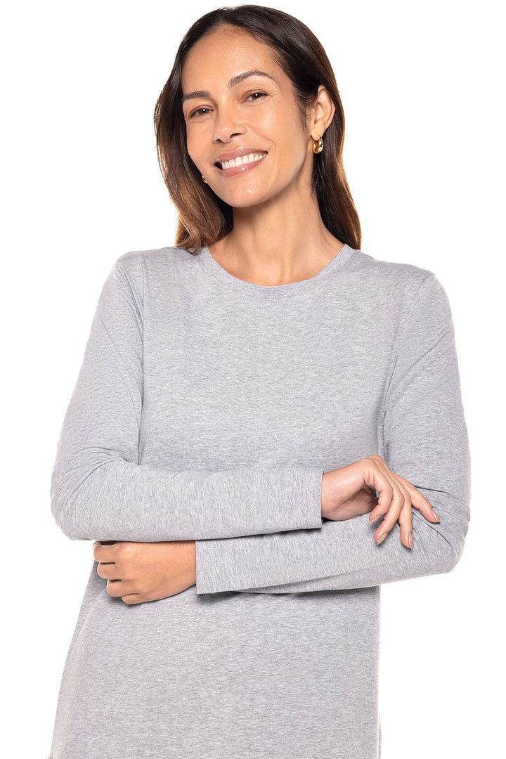 Women's Morada Everyday Long Sleeve T-Shirt | Grey Heather