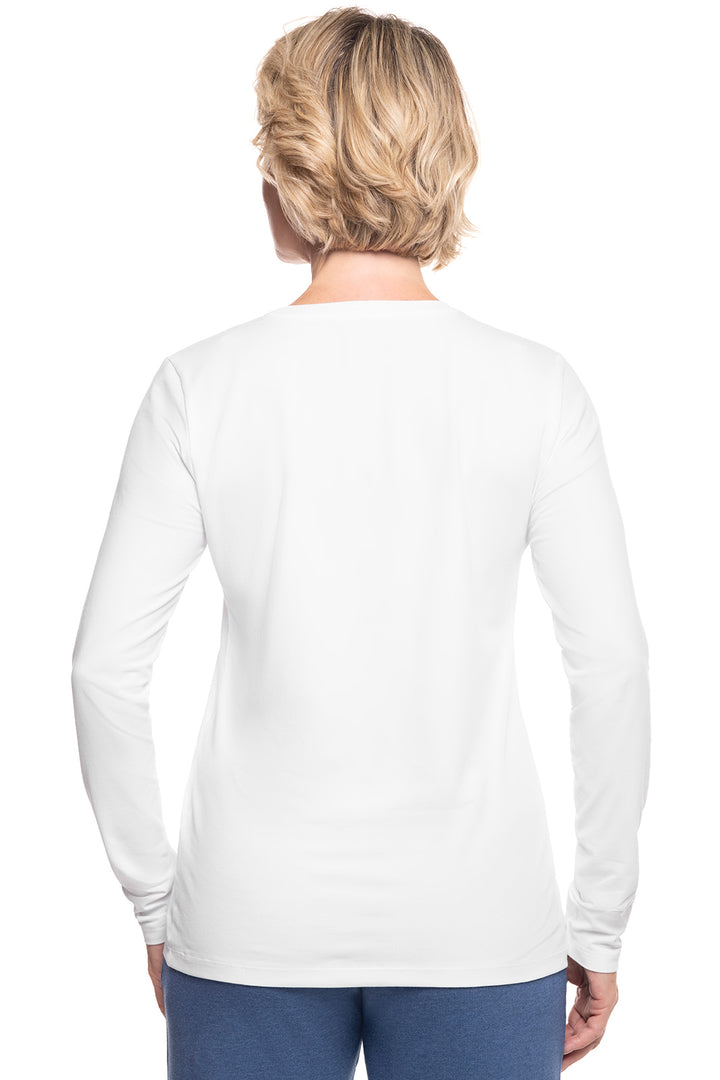 Women's Morada Everyday Long Sleeve T-Shirt | White