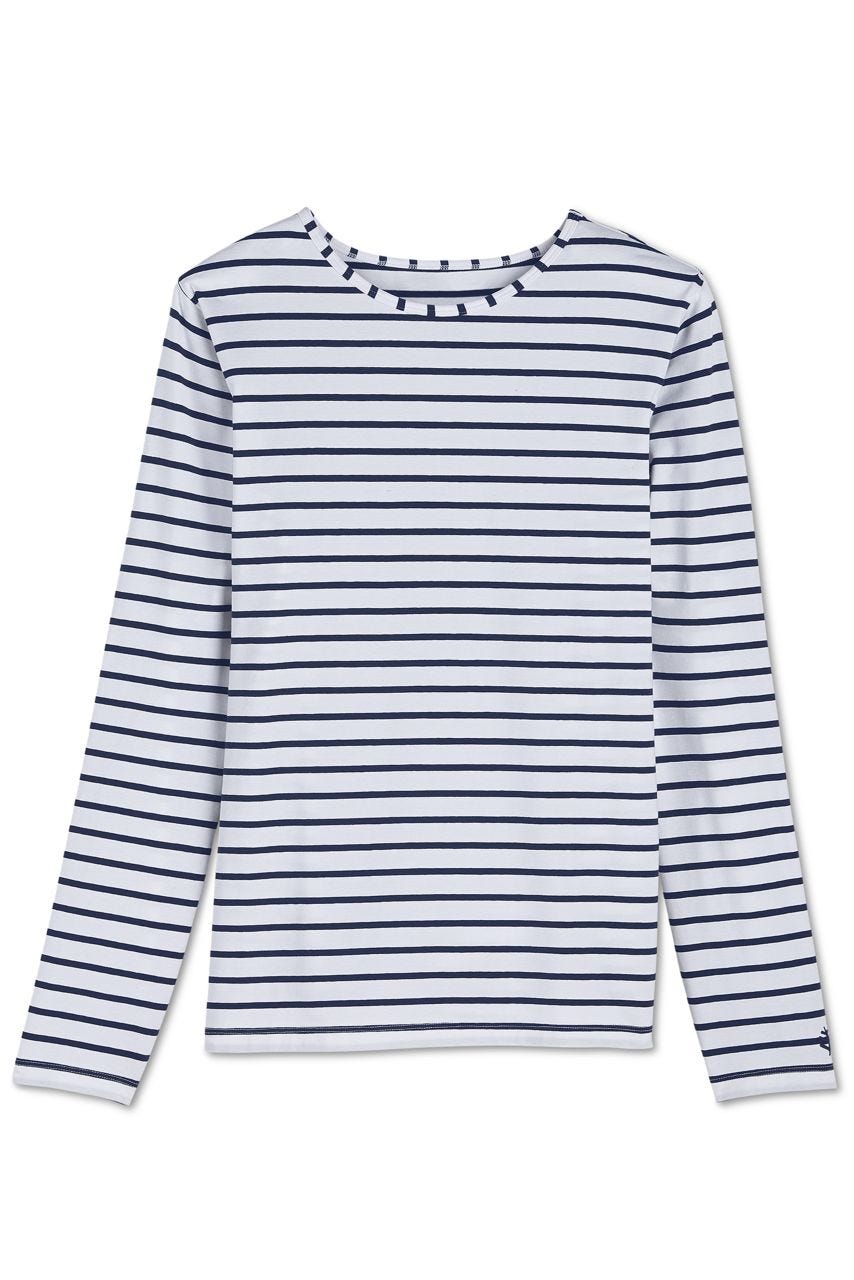 Color_White/Navy Stripe