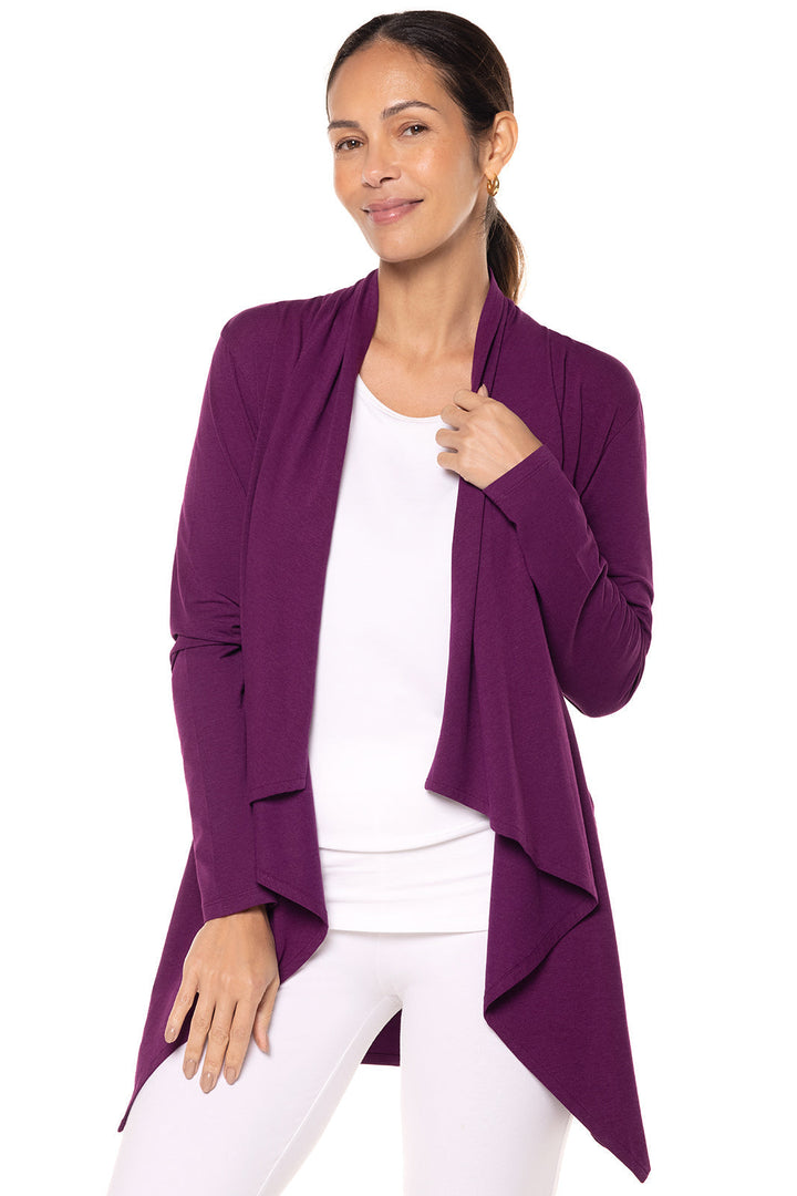 Women's Marietas Sun Wrap | Rich Plum