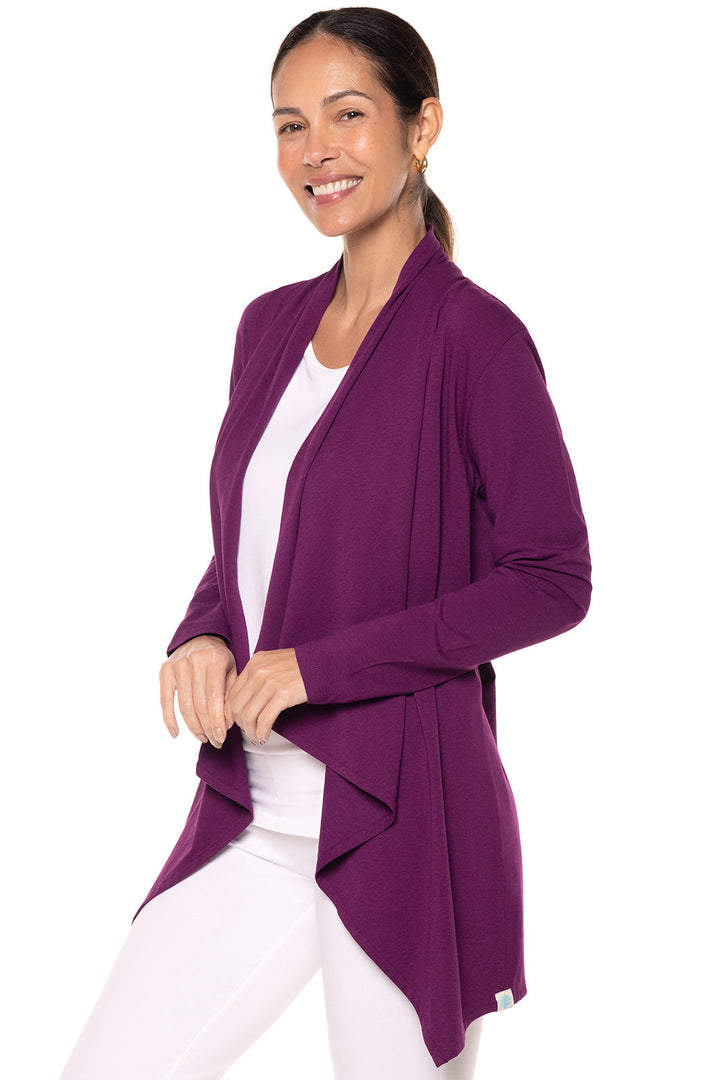 Women's Marietas Sun Wrap | Rich Plum