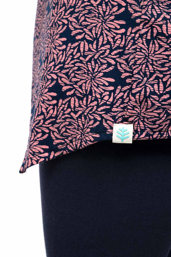 Women's Marietas Sun Wrap | Peachy Pink Etched Flowers