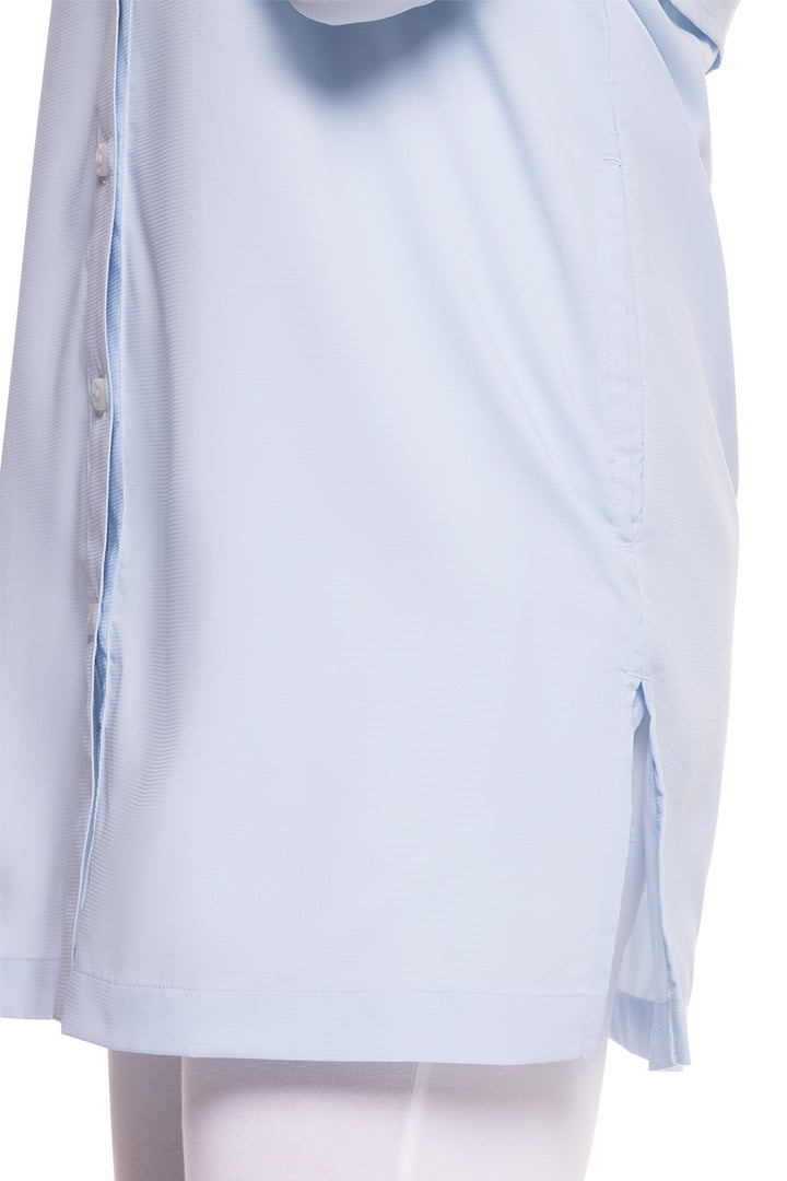 Women's Iztapa Beach Shirt | Light Blue