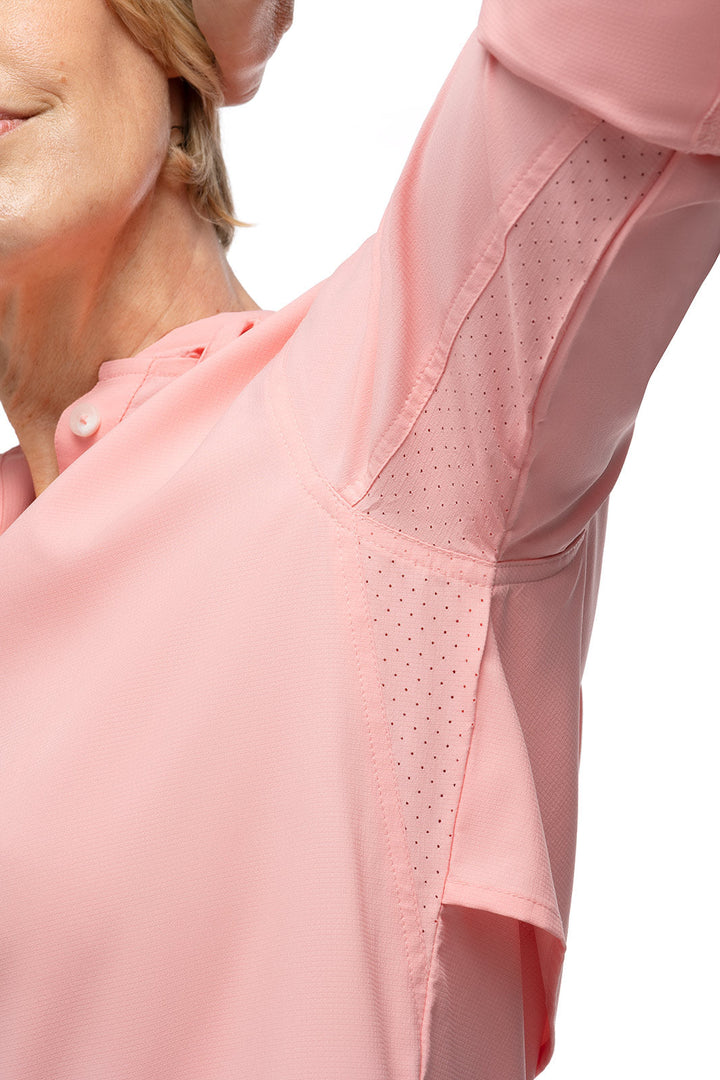 Women's Iztapa Beach Shirt | Peachy Pink