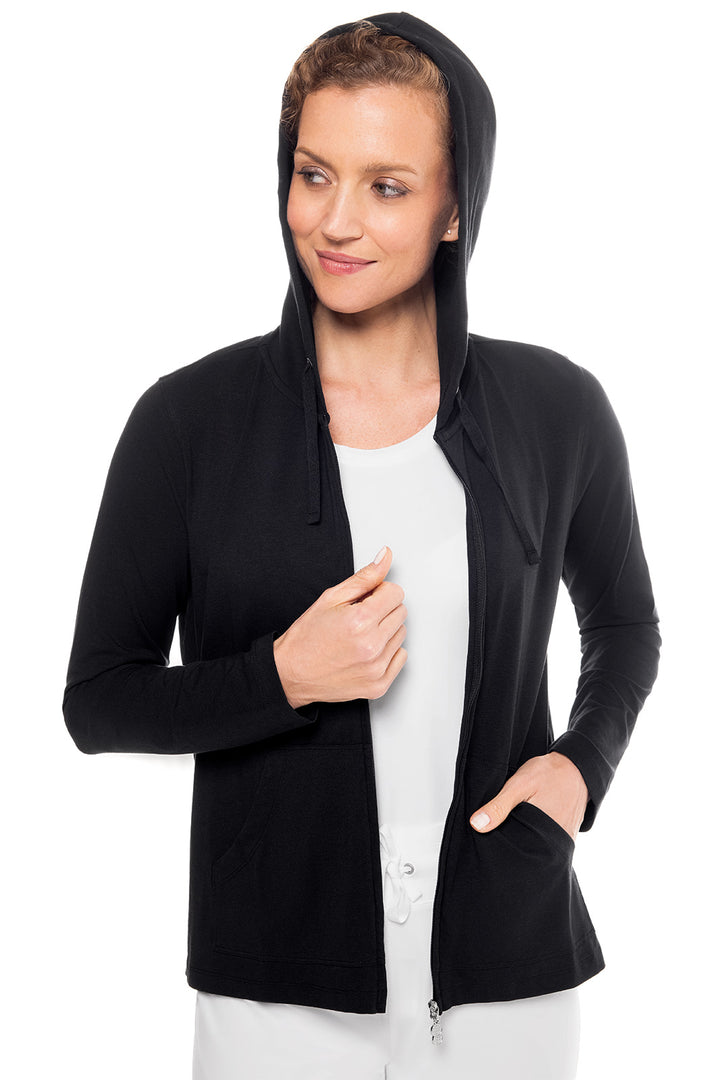 Women's Seaside Hoodie | Black