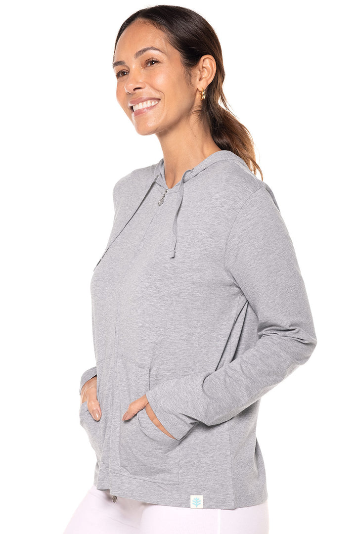 Women's Seaside Hoodie | Grey Heather