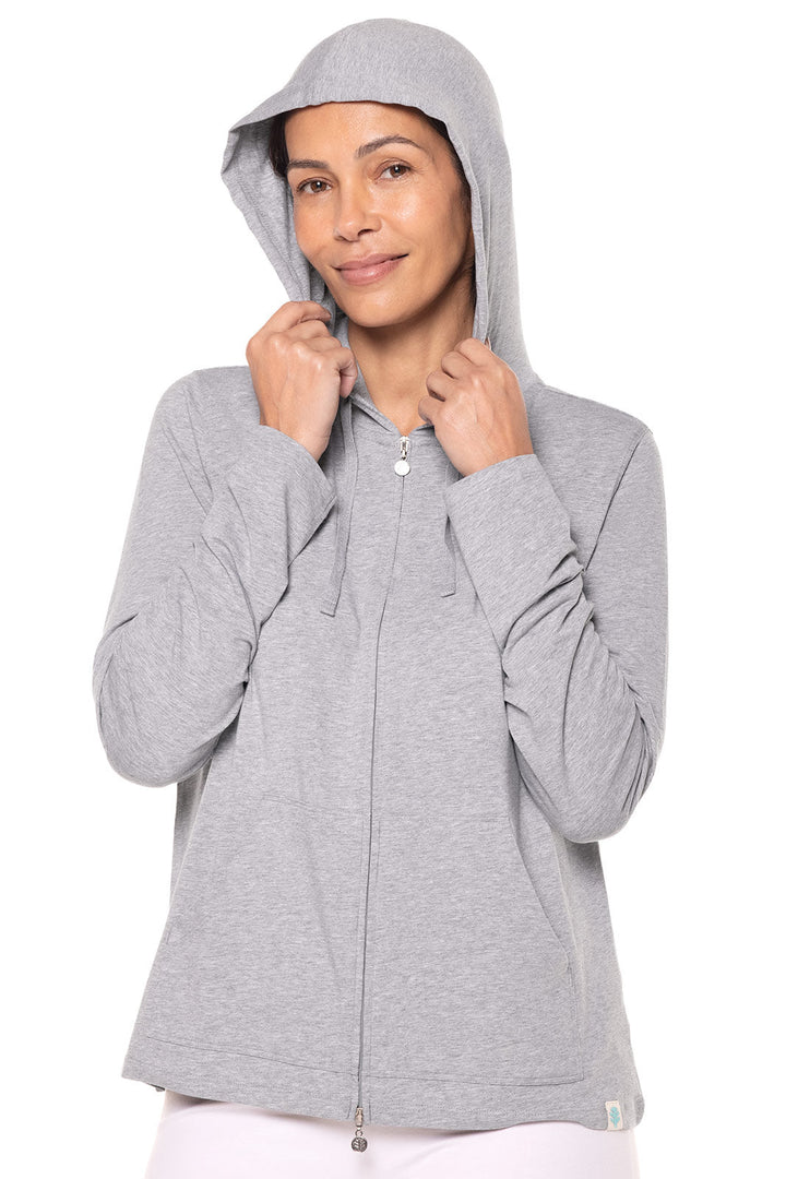 Women's Seaside Hoodie | Grey Heather