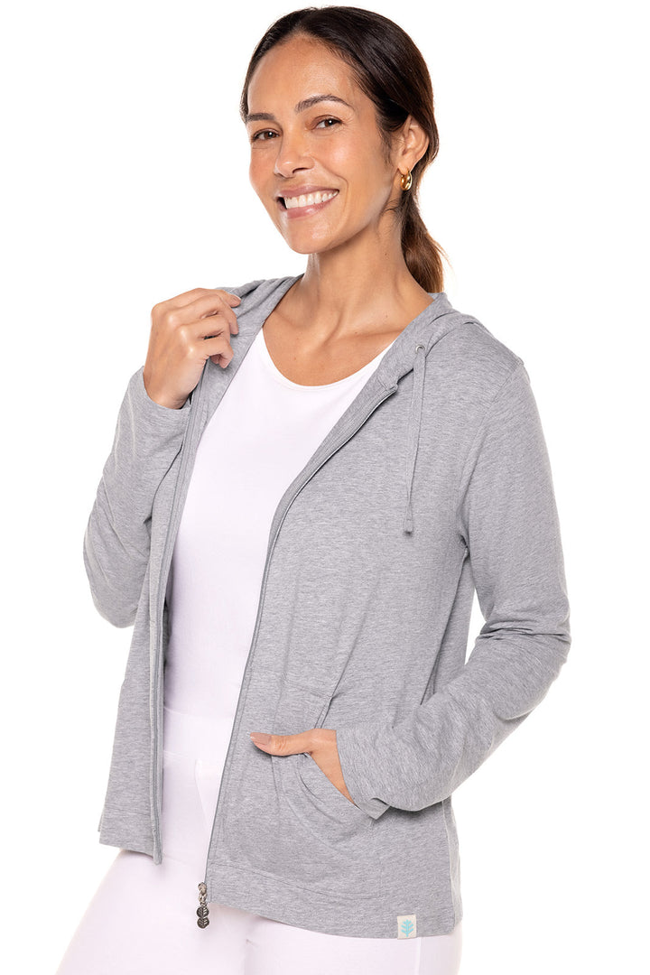 Women's Seaside Hoodie | Grey Heather