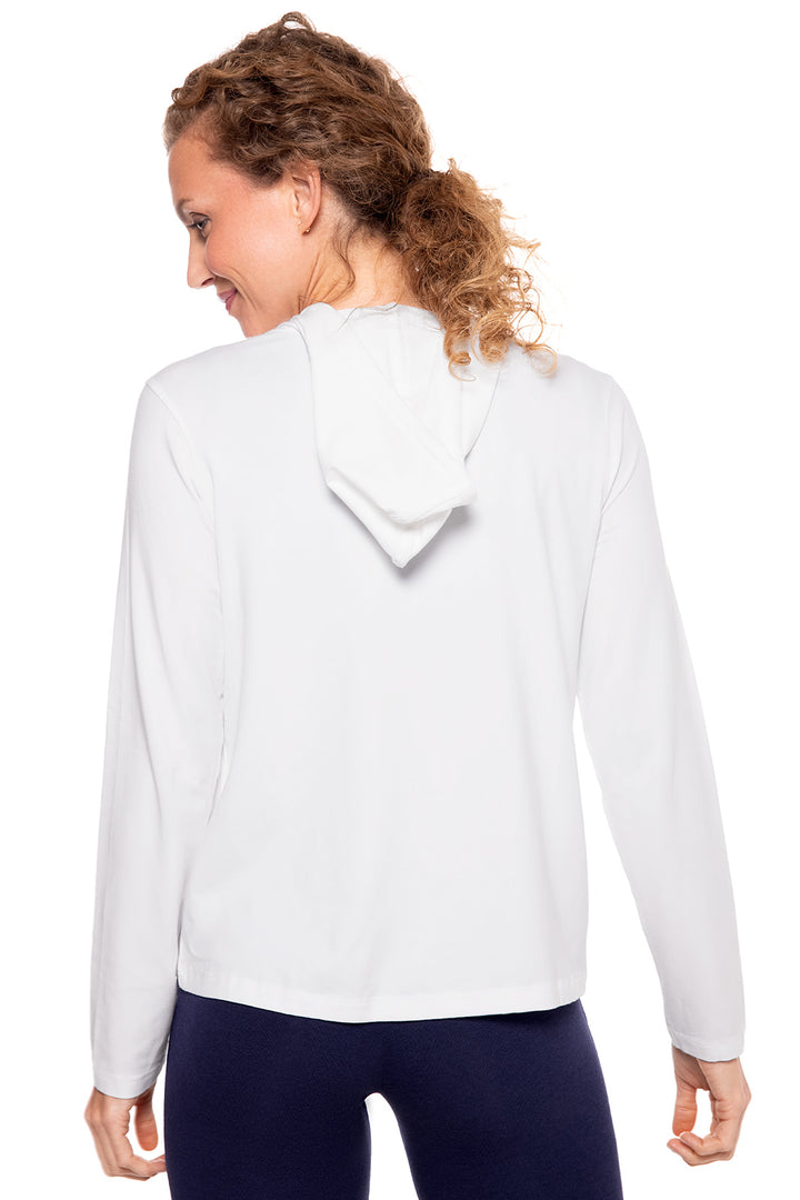 Women's Seaside Hoodie | White