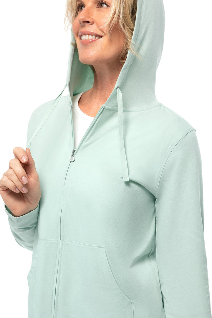 Women's Seaside Hoodie | Misty Aqua