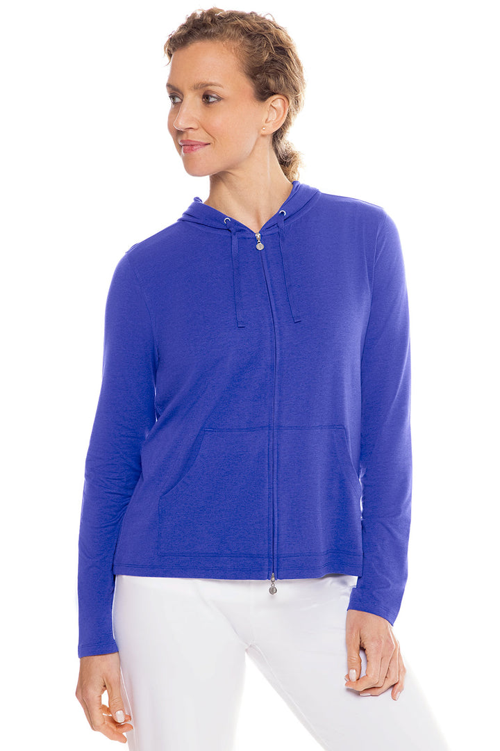 Women's Seaside Hoodie | Baja Blue