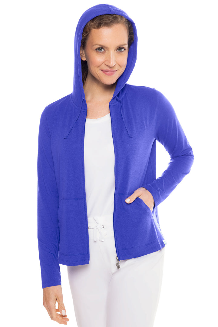 Women's Seaside Hoodie | Baja Blue