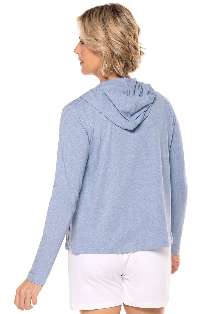 Women's Seaside Hoodie | Light Blue Heather