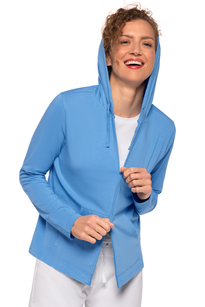 Women's Seaside Hoodie | Clear Sky Blue