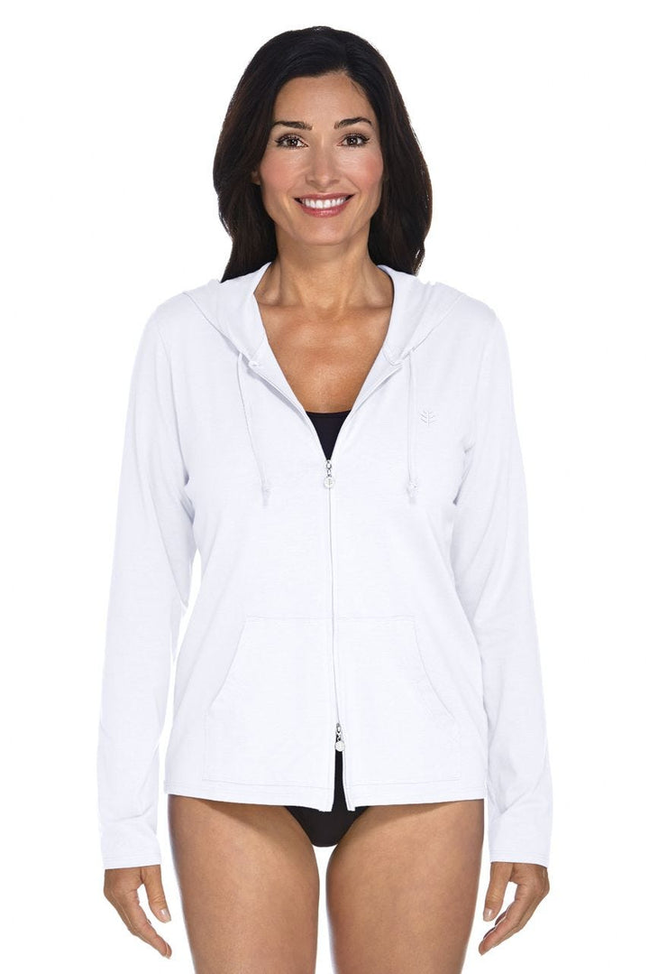 Women's Seaside Hoodie | White