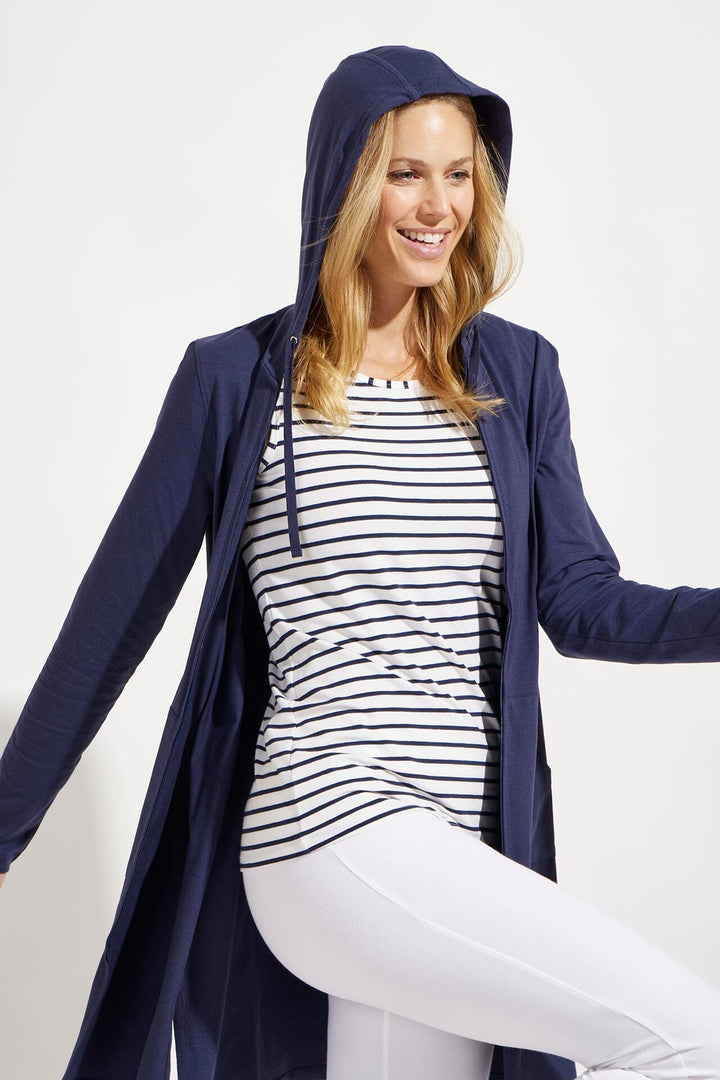 Women's Cabana Hoodie | Navy