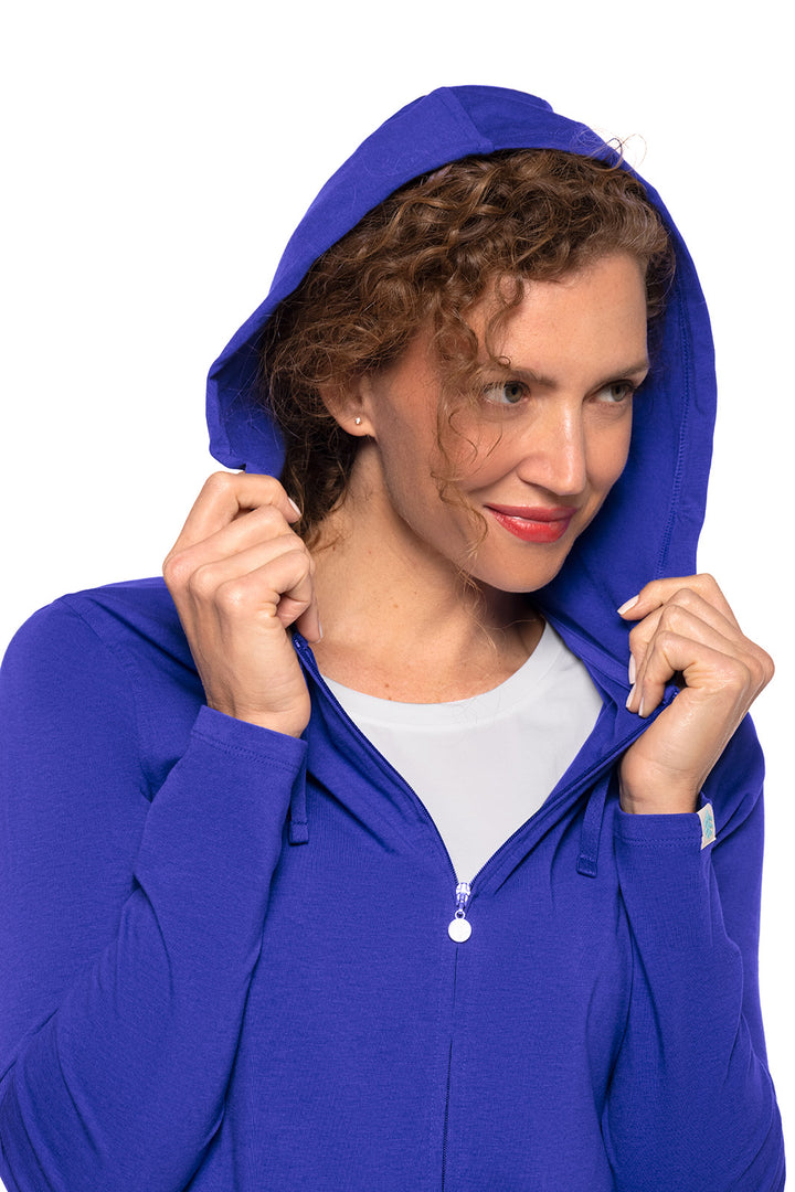 Women's Cabana Hoodie | Baja Blue