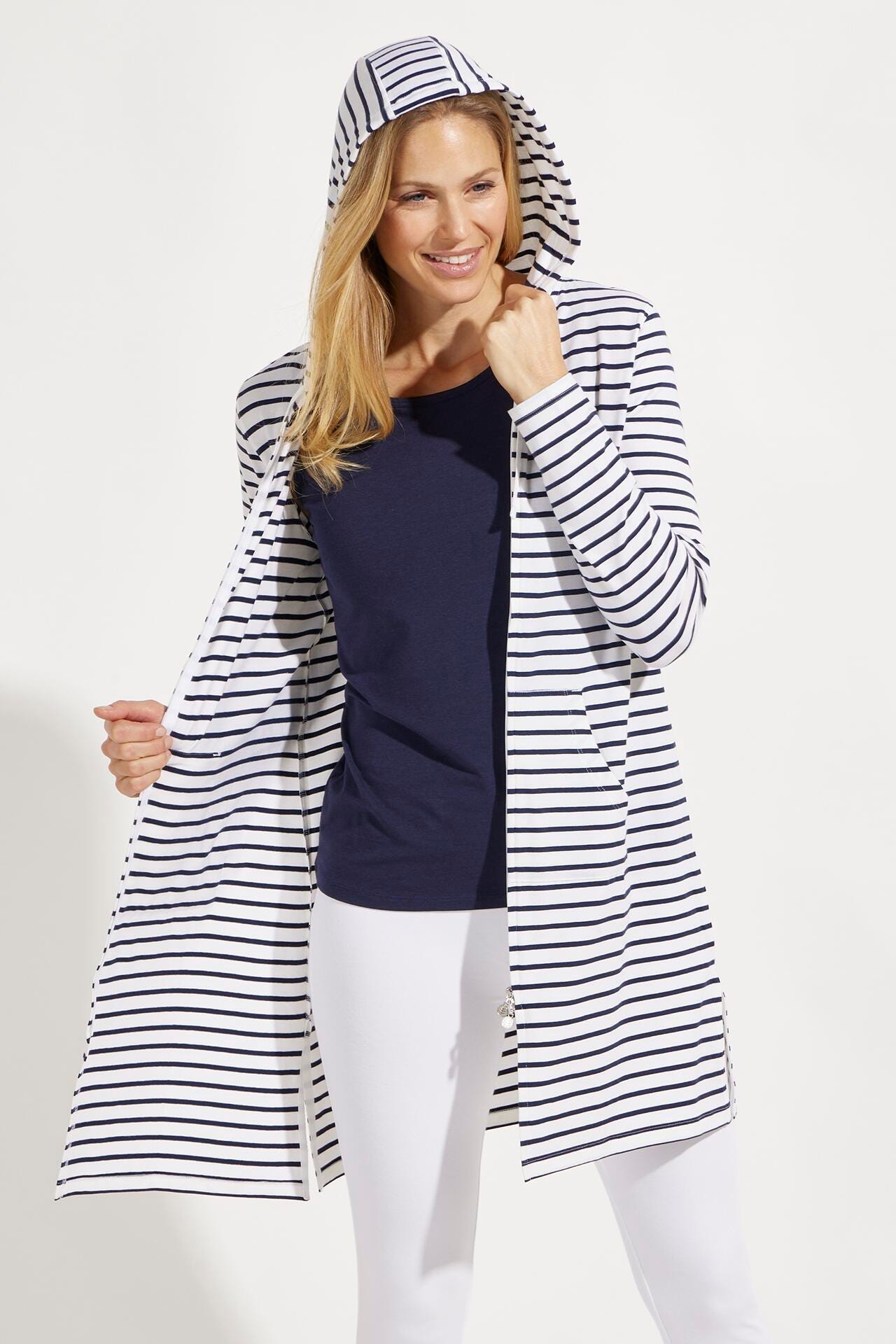 Color_White/Navy Stripe