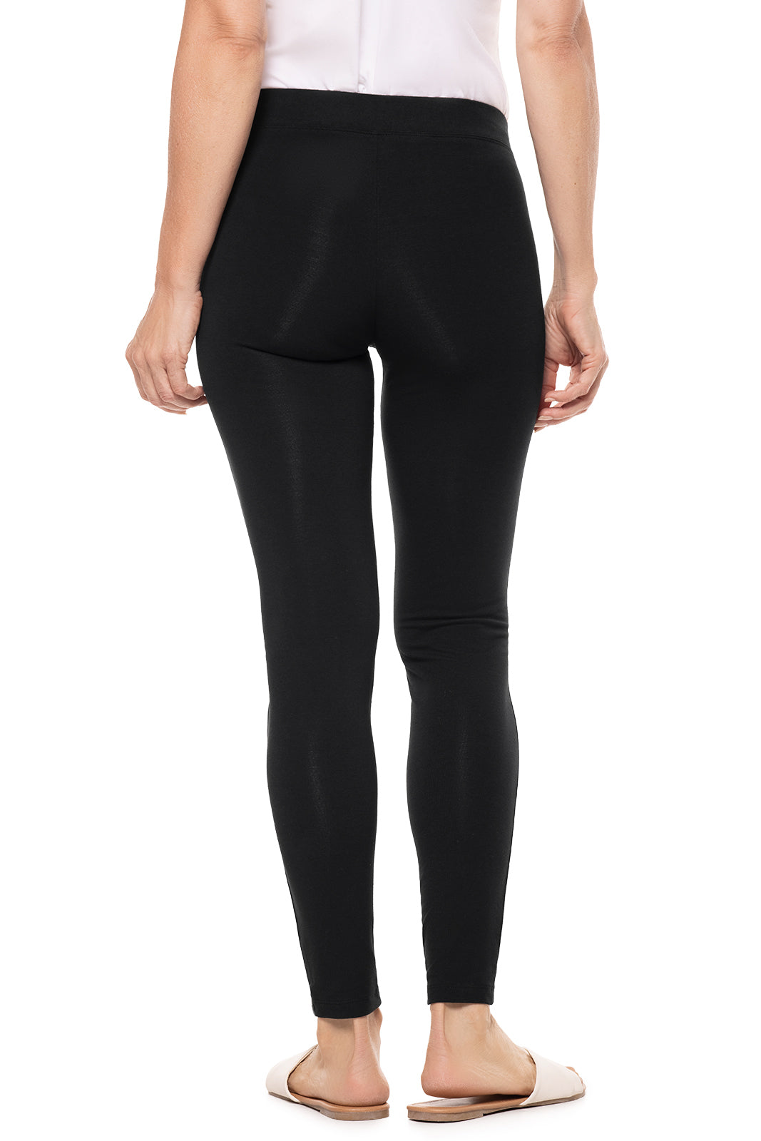 Coolibar Monterey Black Leggings L