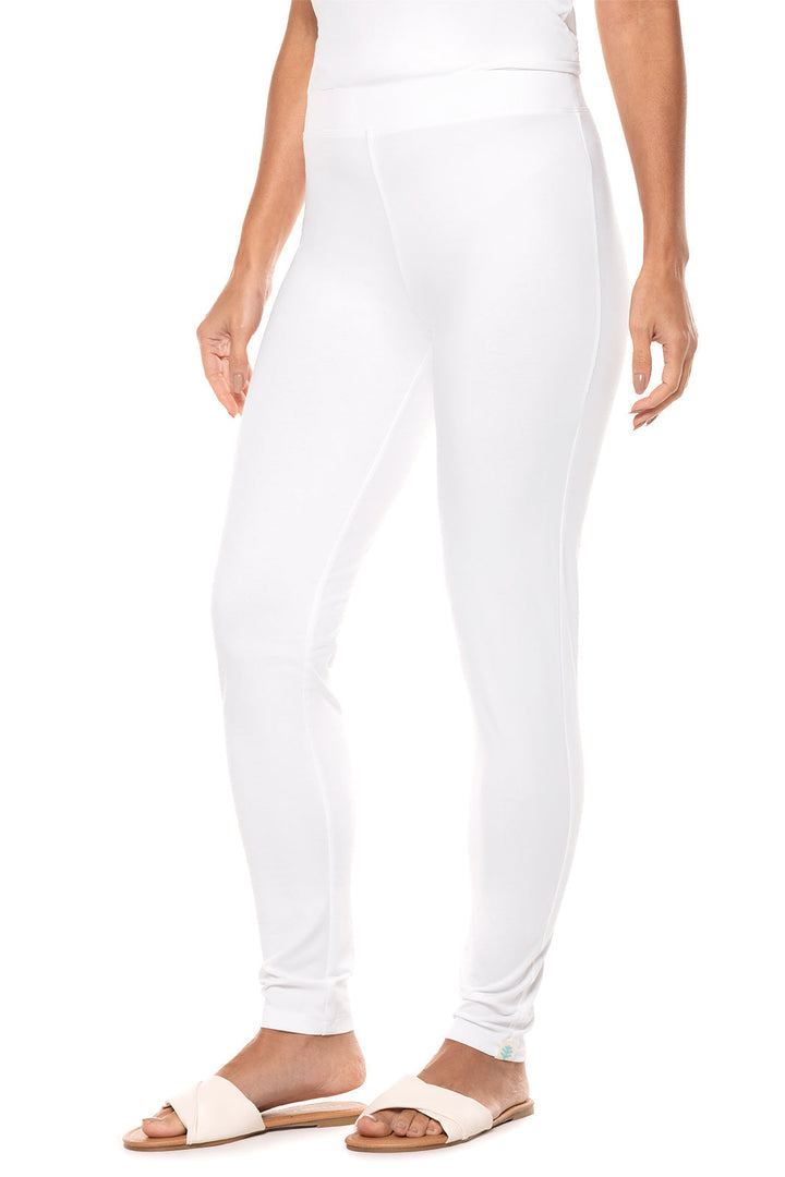 Women's Monterey Summer Leggings | White