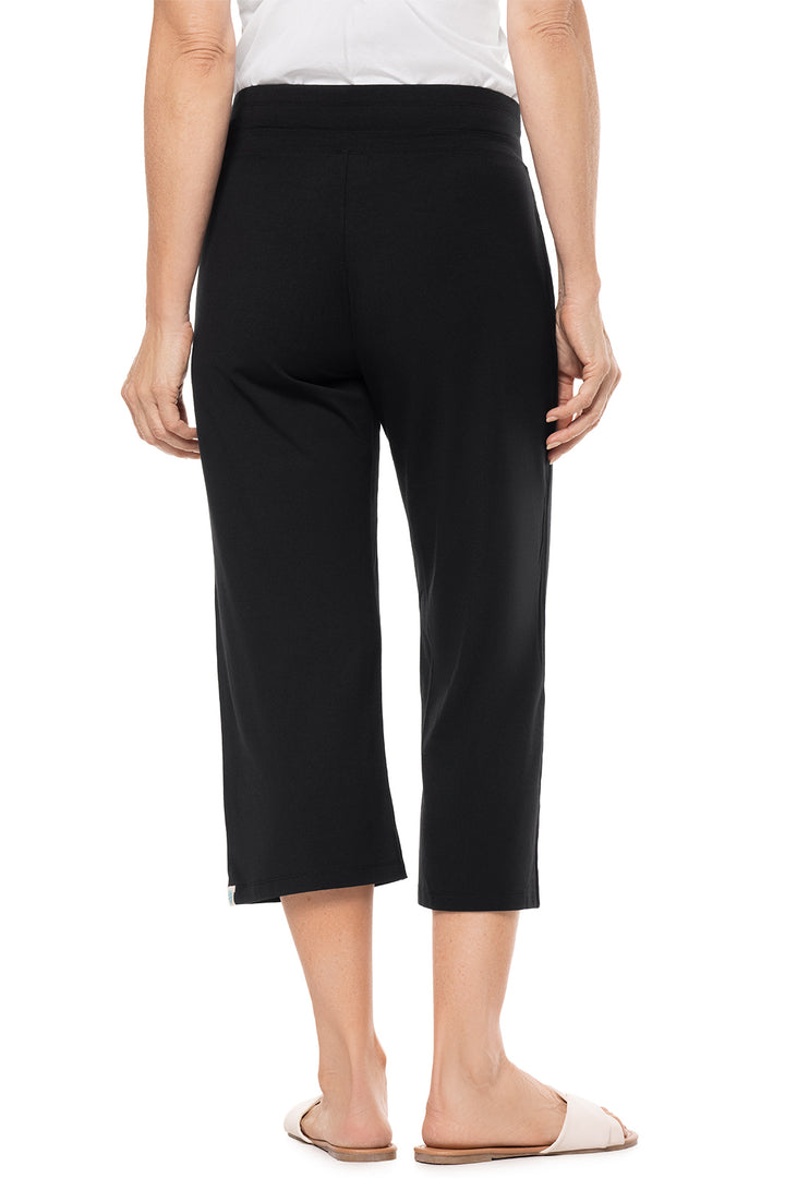 Women's Windley Beach Capris | Black