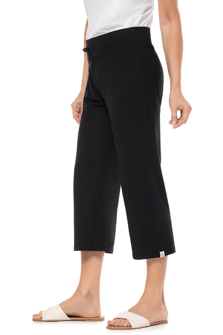 Women's Windley Beach Capris | Black