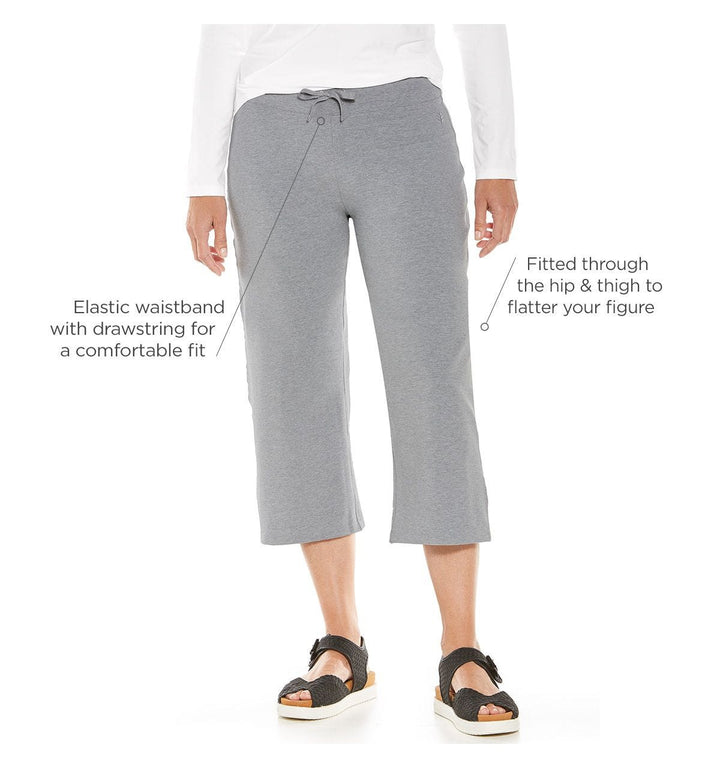 Women's Windley Beach Capris | Grey Heather