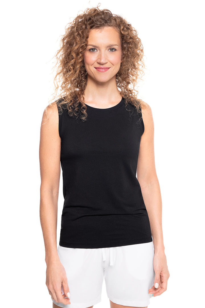 Women's Morada Everyday Basic Tank | Black