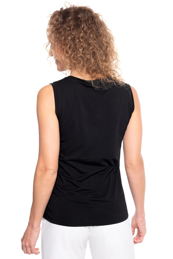 Women's Morada Everyday Basic Tank | Black